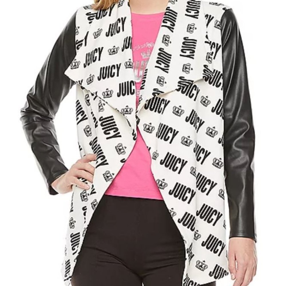 Juicy By Juicy Couture French Terry Blazer NWT  SIze Medium(8 - 10 Misses)